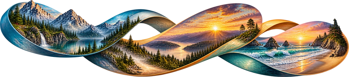 Pastellstrom – Aufklebermotiv