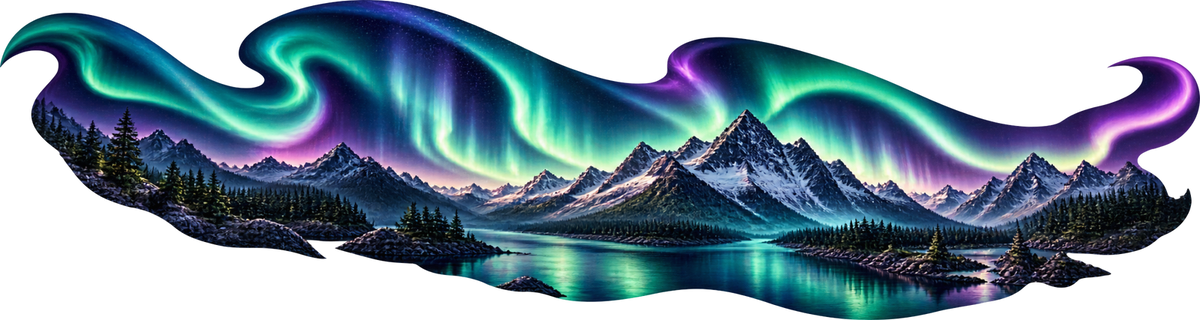 Polarwelle – Aufklebermotiv