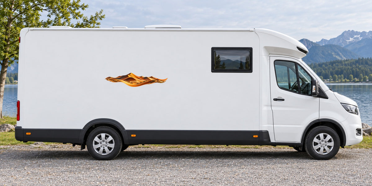 Wüstenlauf – Beispiel am Wohnmobil