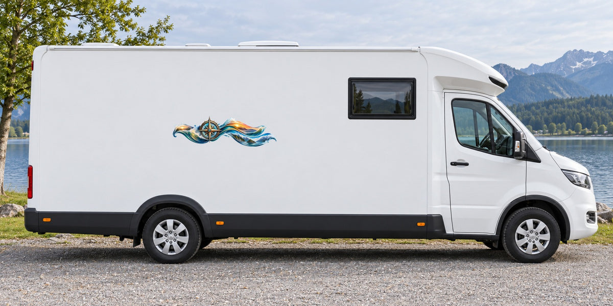 Wellenkompass – Beispiel am Wohnmobil