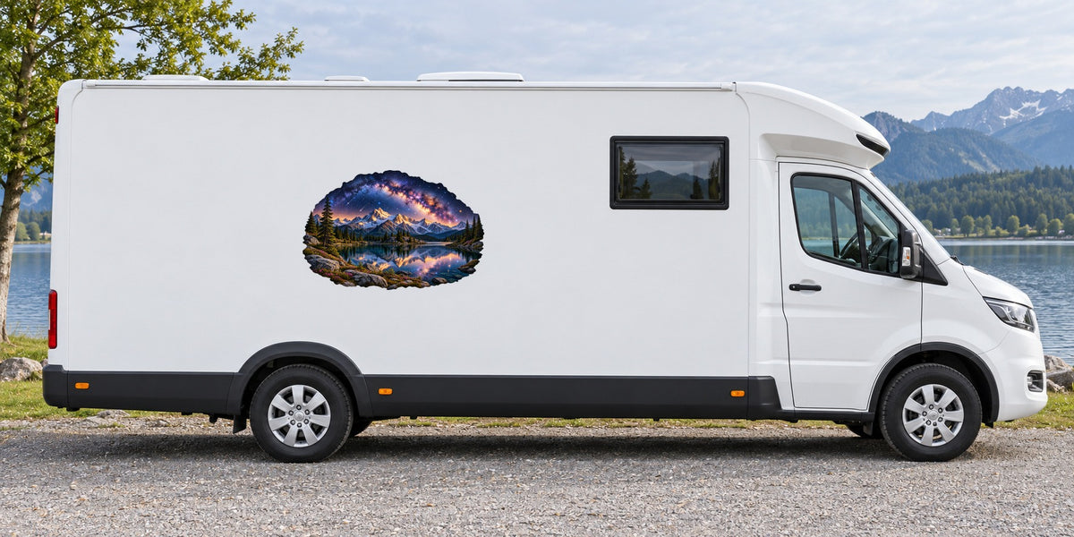 Sternenreise – Beispiel am Wohnmobil