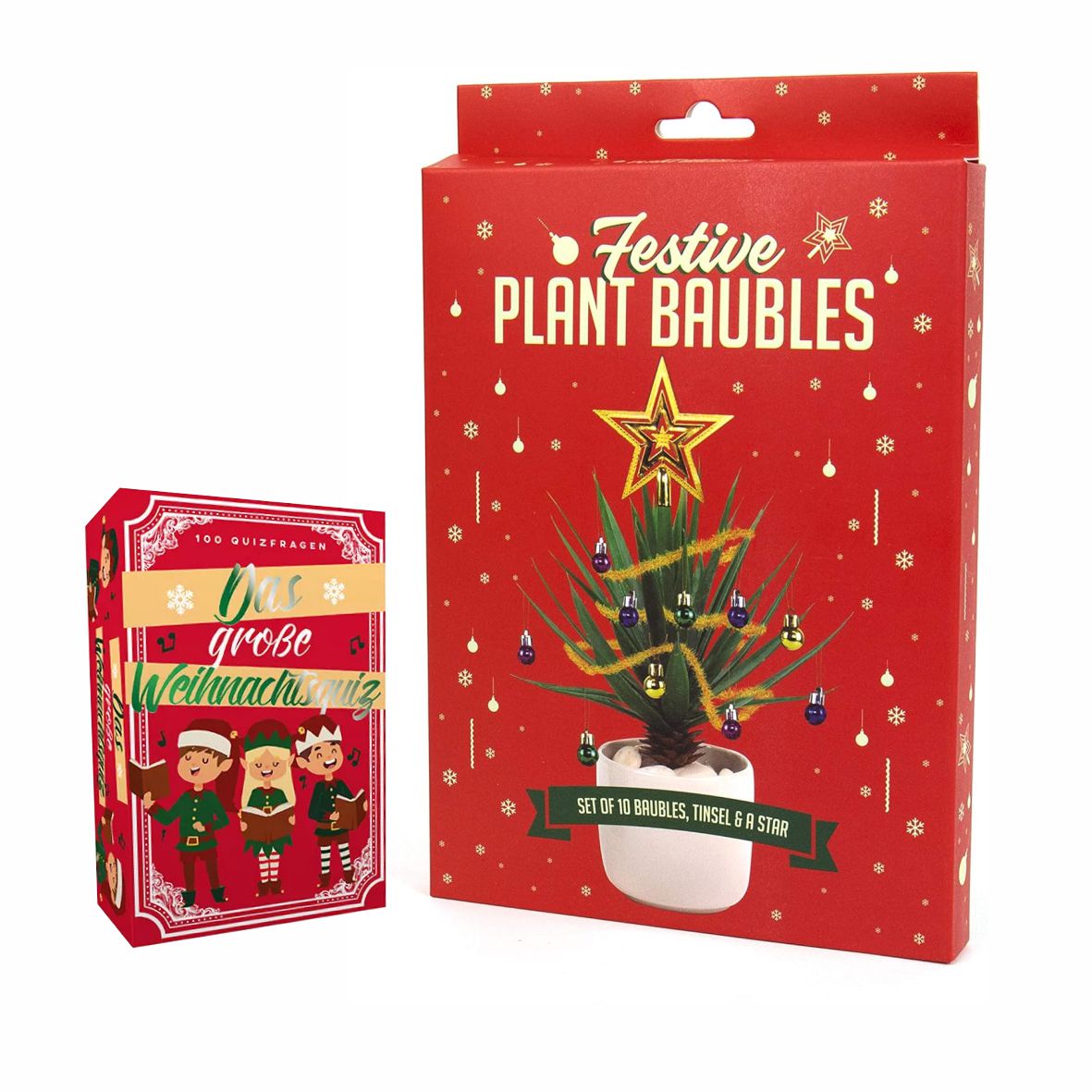 Weihnachtszauber Weihnachtsquiz und Pflanzenkugeln - FOTOFOL