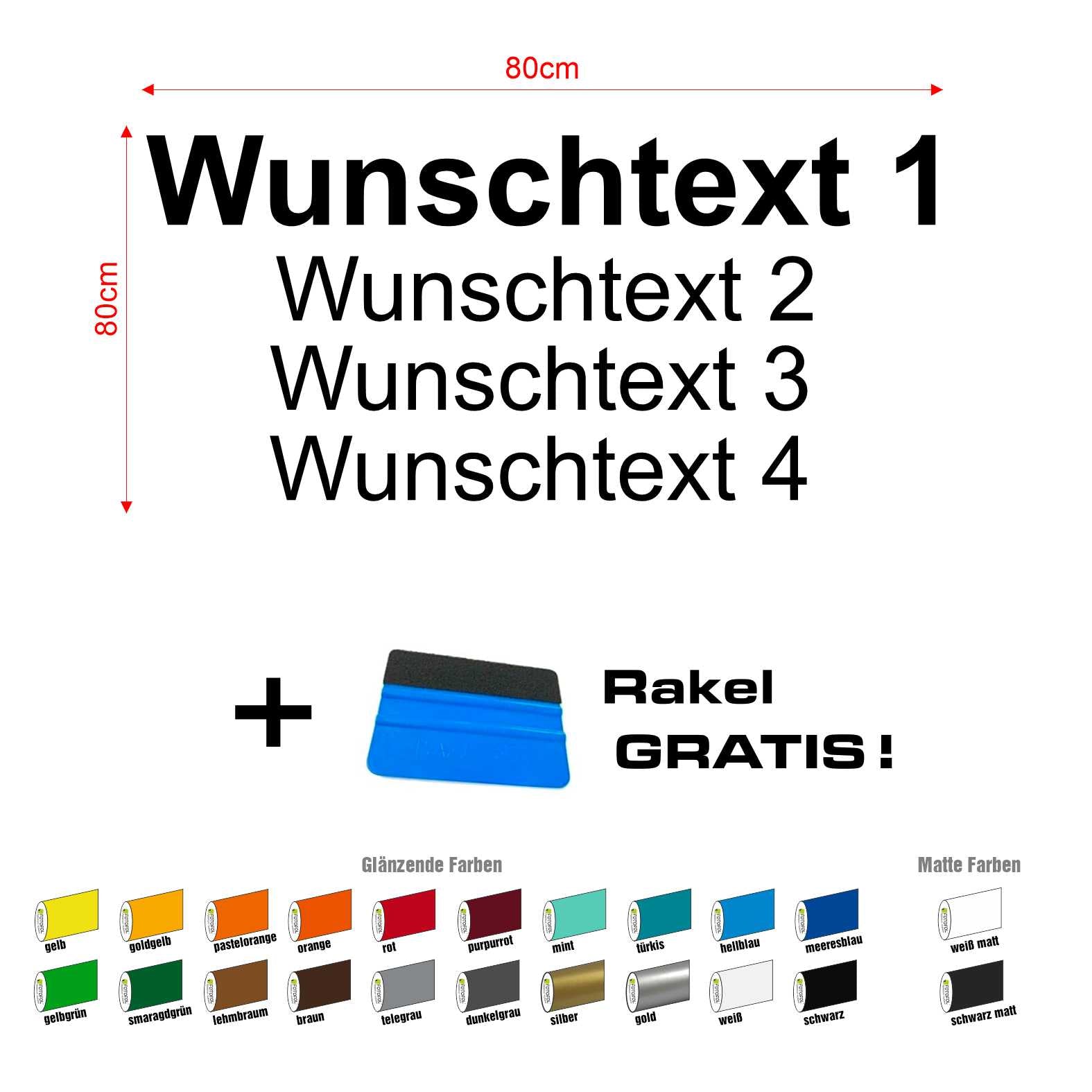 Autoaufkleber - Werbung Türaufkleber Heckaufkleber mit Designgestaltung - FOTOFOL