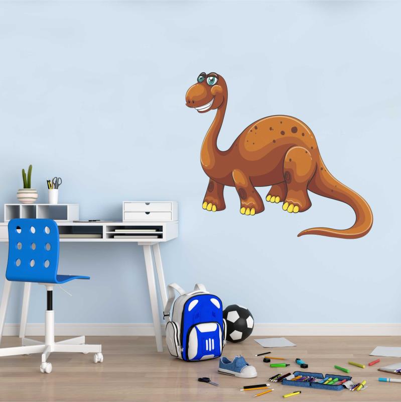 Wandtattoo Kinderzimmer Brachiosaurus - FOTOFOL