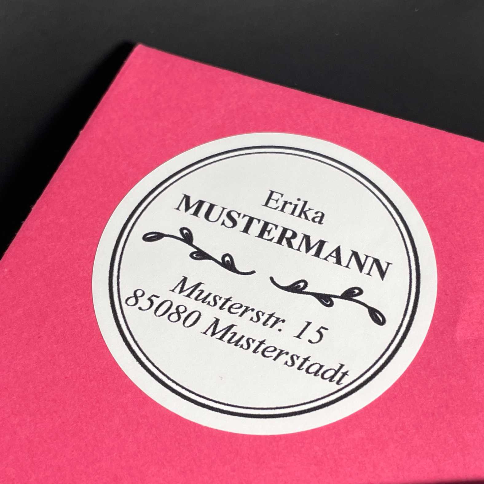 FOTOFOL Individuelle Adressaufkleber mit vielen Motiven & Farben | Kleine Adressaufkleber & Adressetiketten selbst gestalten | Adressetiketten/Adressaufkleber in höchster Qualität | Ideal für das Versenden Ihrer Briefe oder Pakete