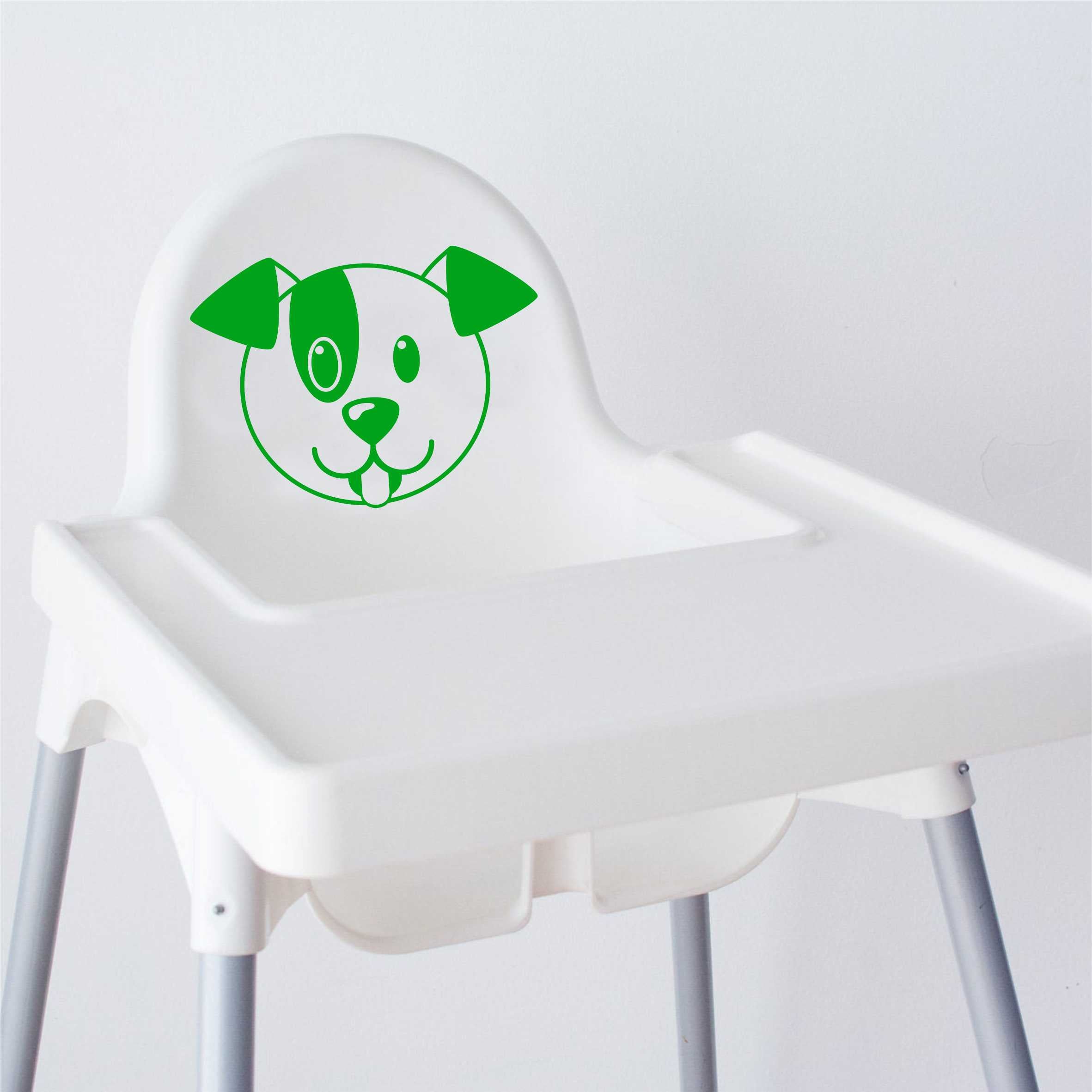 Aufkleber Sticker Hund Tiere IKEA ANTILOP MAMMUT Kinderstuhl Hocker Kinderhocker - FOTOFOL