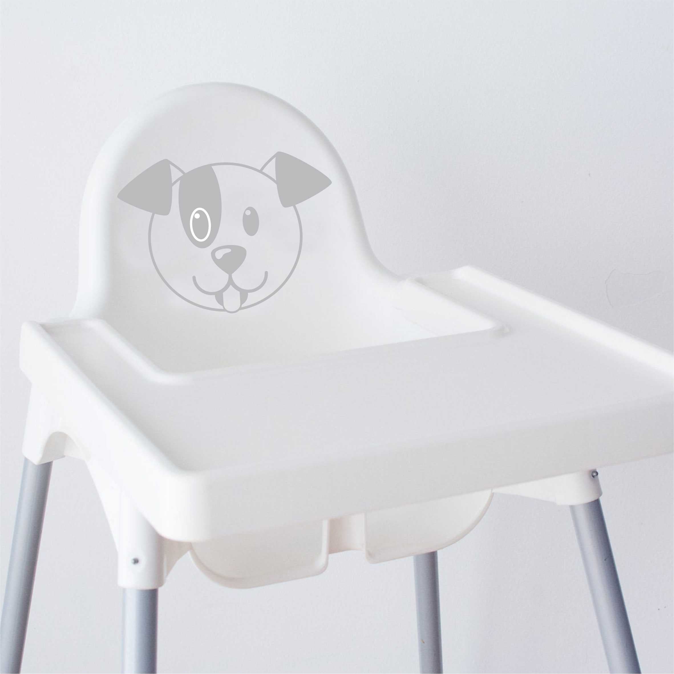 Aufkleber Sticker Hund Tiere IKEA ANTILOP MAMMUT Kinderstuhl Hocker Kinderhocker - FOTOFOL