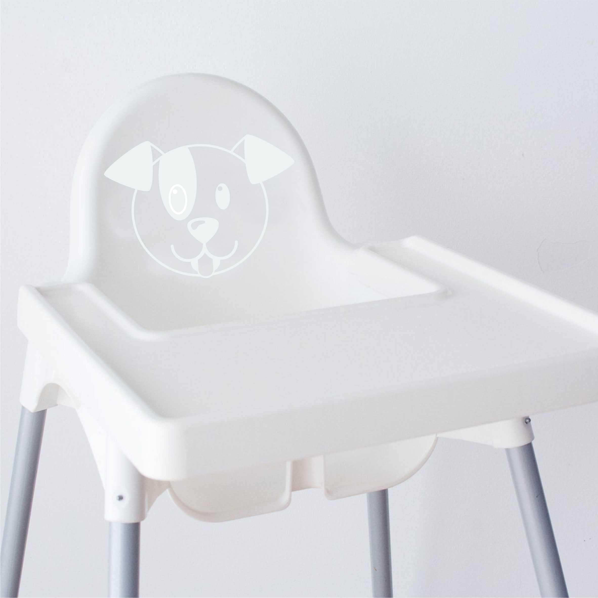 Aufkleber Sticker Hund Tiere IKEA ANTILOP MAMMUT Kinderstuhl Hocker Kinderhocker - FOTOFOL