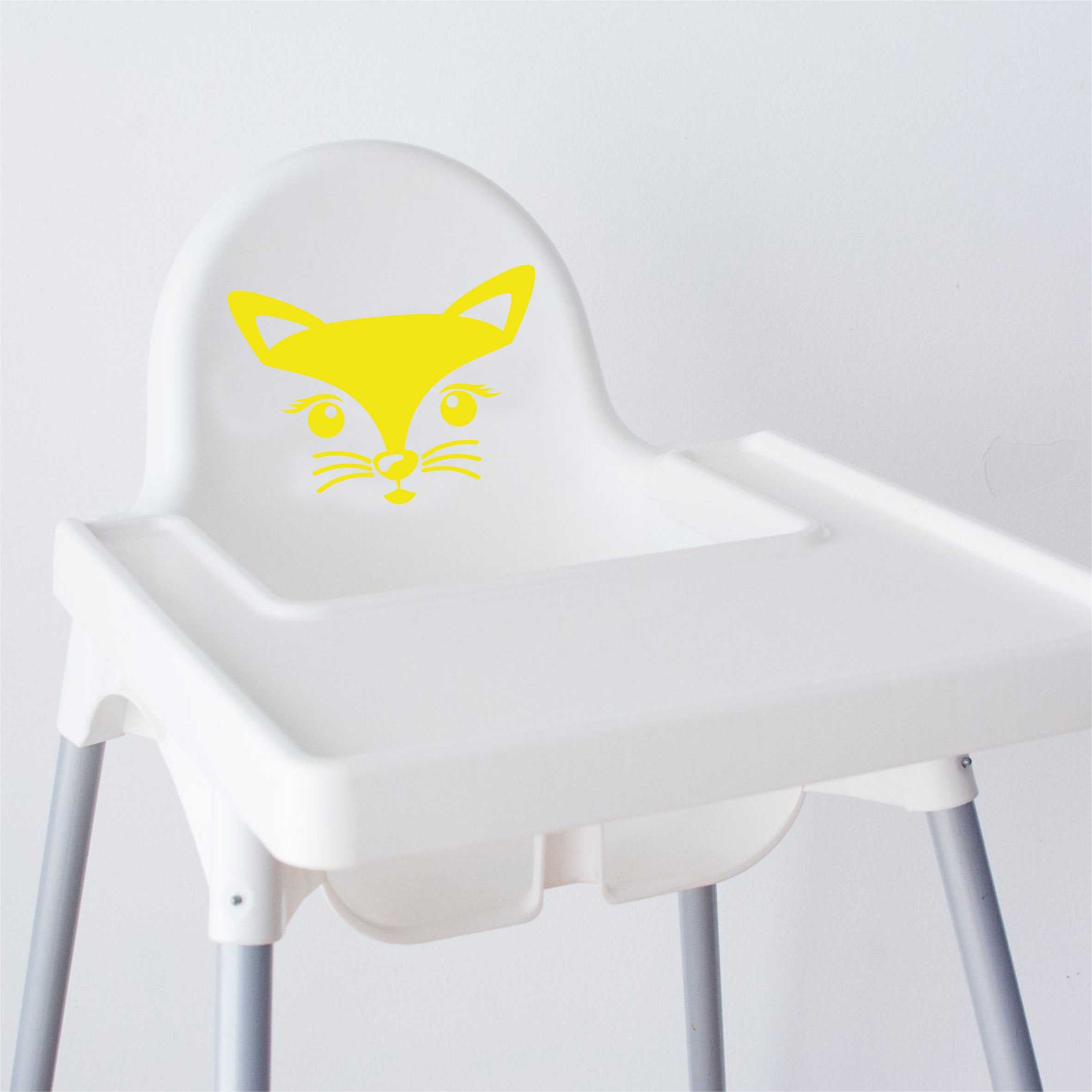 Aufkleber Sticker Katze passt für IKEA ANTILOP MAMMUT Kinderstuhl Hocker Kinder - FOTOFOL