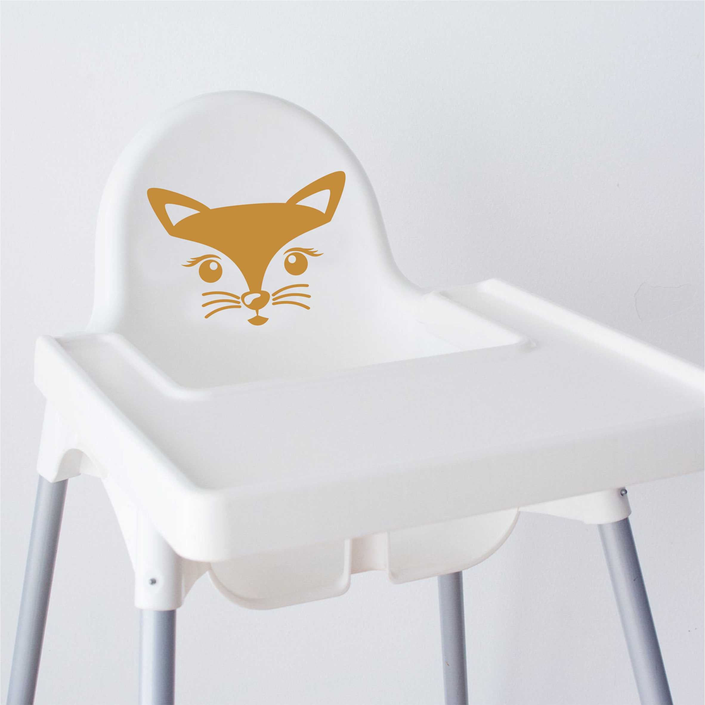 Aufkleber Sticker Katze passt für IKEA ANTILOP MAMMUT Kinderstuhl Hocker Kinder - FOTOFOL