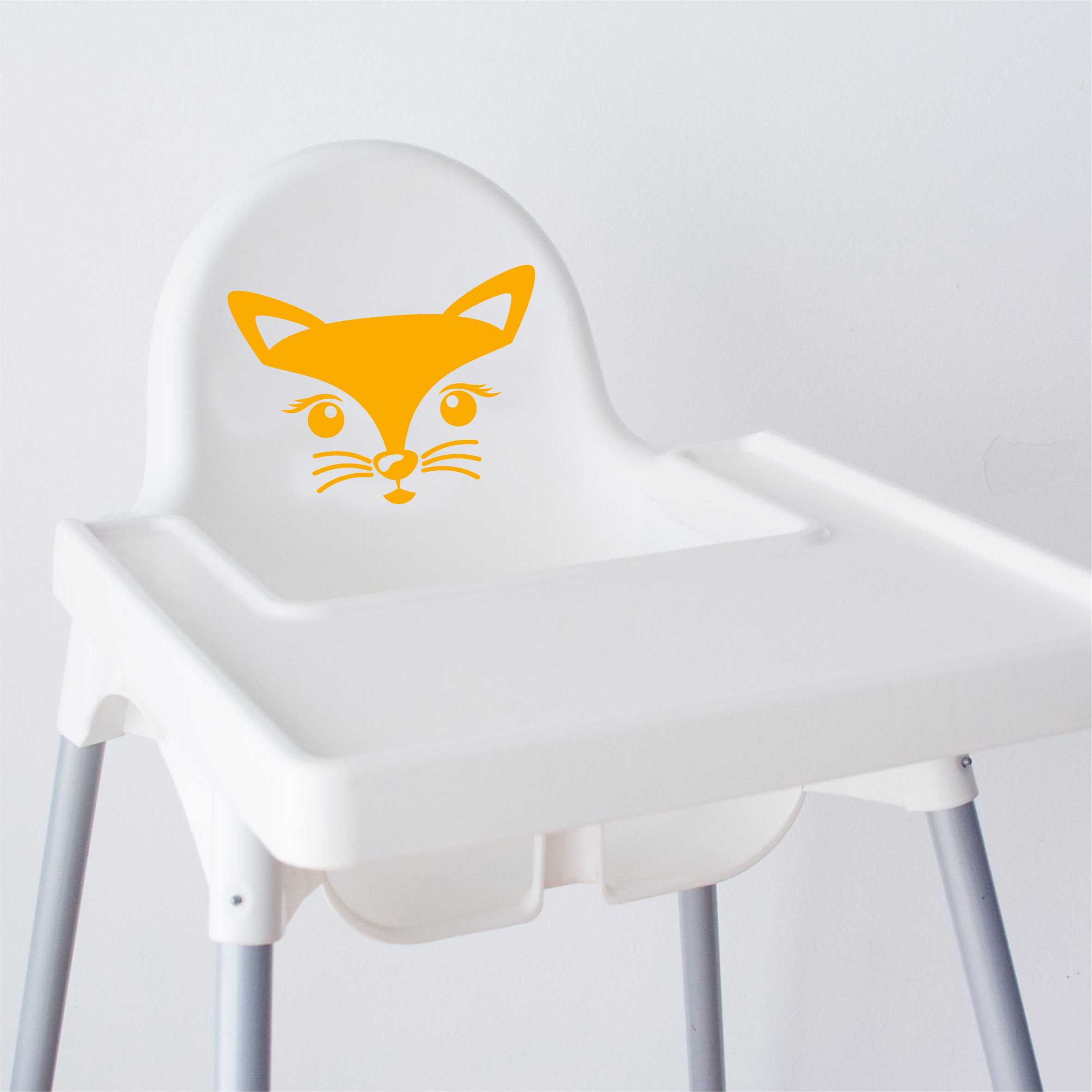 Aufkleber Sticker Katze passt für IKEA ANTILOP MAMMUT Kinderstuhl Hocker Kinder - FOTOFOL