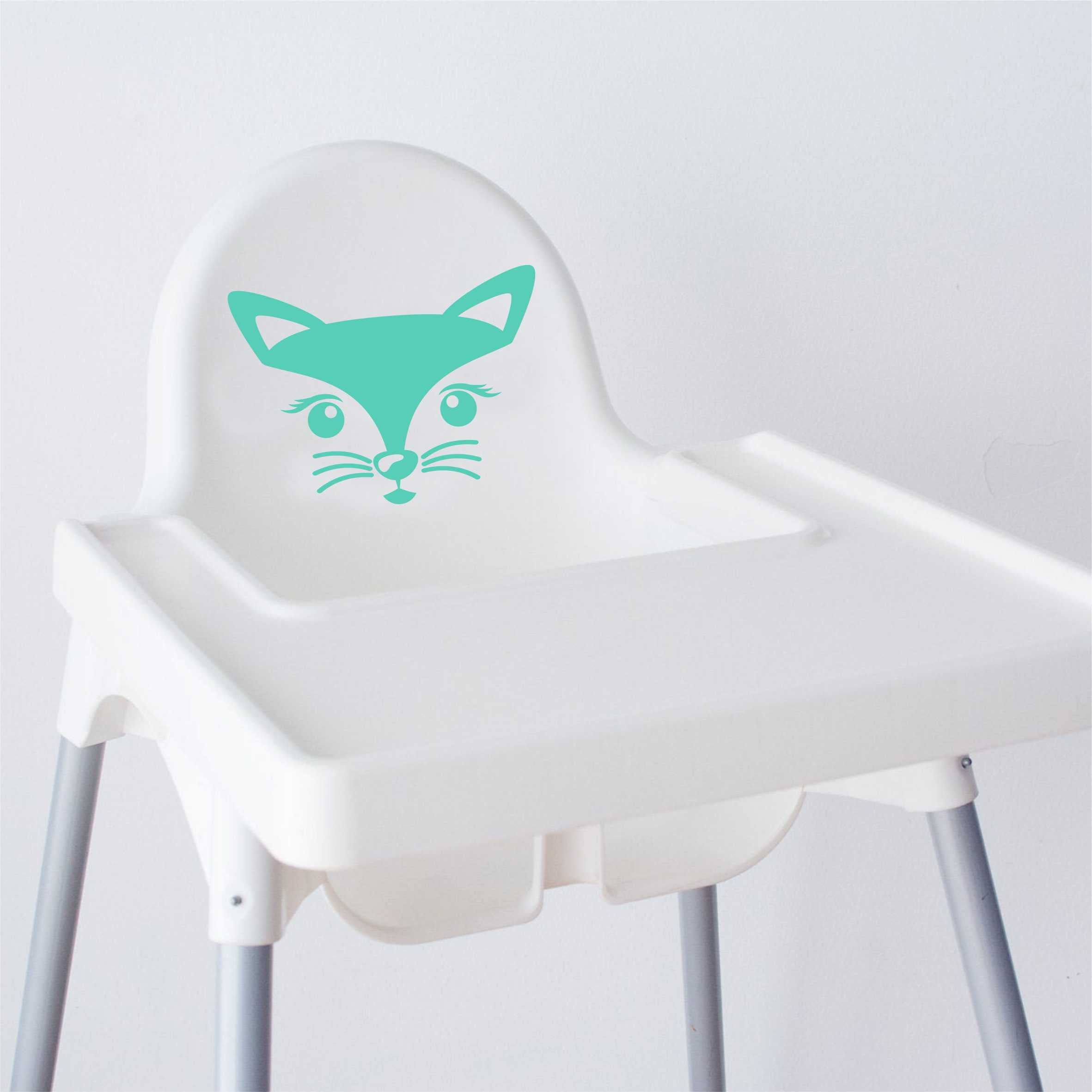 Aufkleber Sticker Katze passt für IKEA ANTILOP MAMMUT Kinderstuhl Hocker Kinder - FOTOFOL