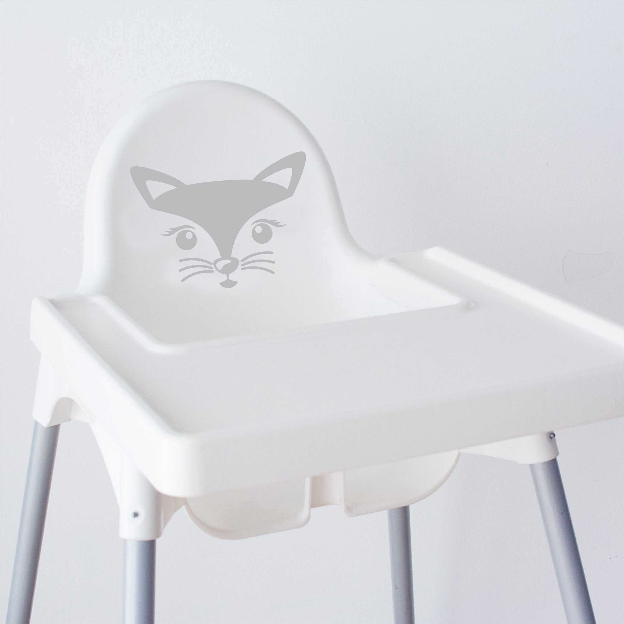 Aufkleber Sticker Katze passt für IKEA ANTILOP MAMMUT Kinderstuhl Hocker Kinder - FOTOFOL