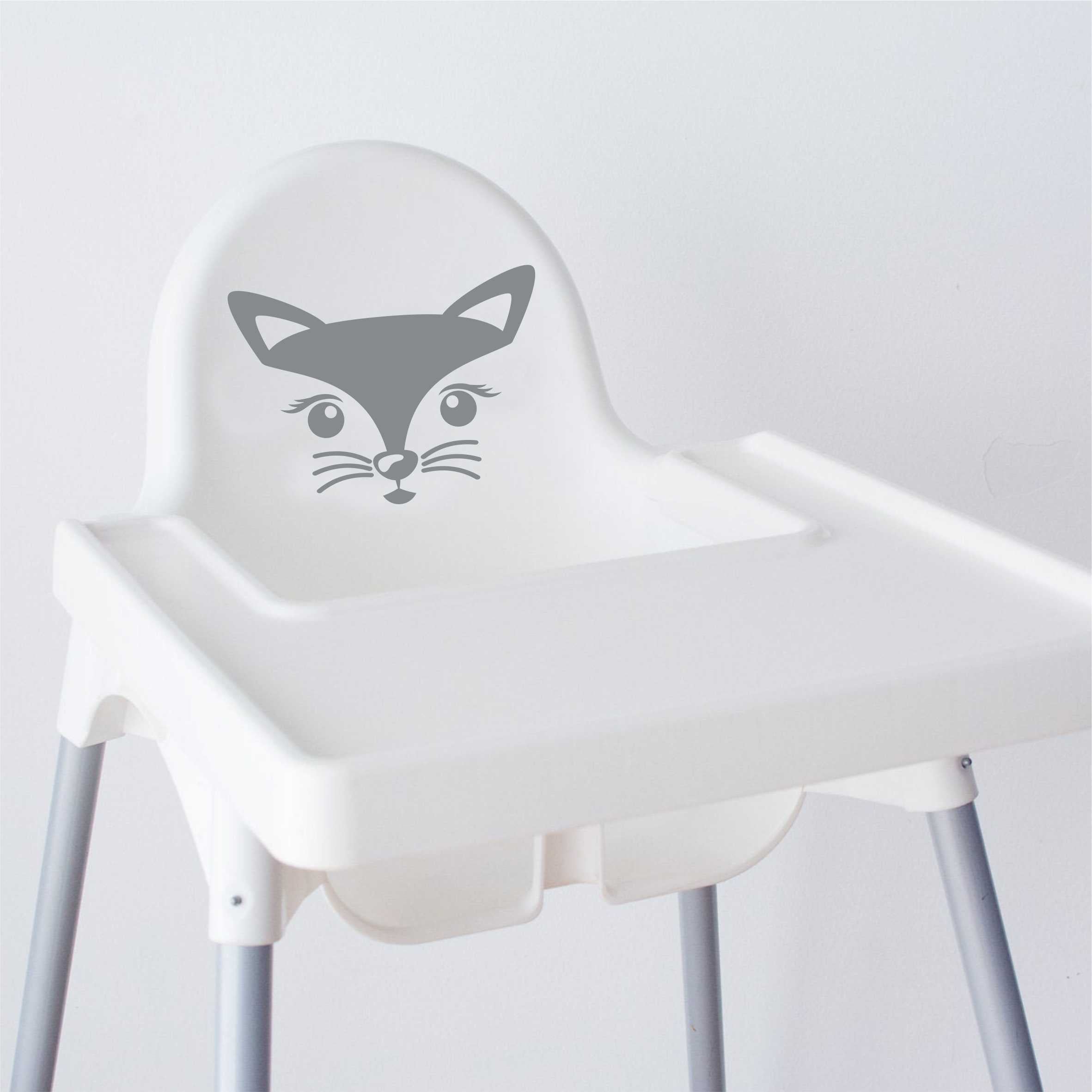 Aufkleber Sticker Katze passt für IKEA ANTILOP MAMMUT Kinderstuhl Hocker Kinder - FOTOFOL