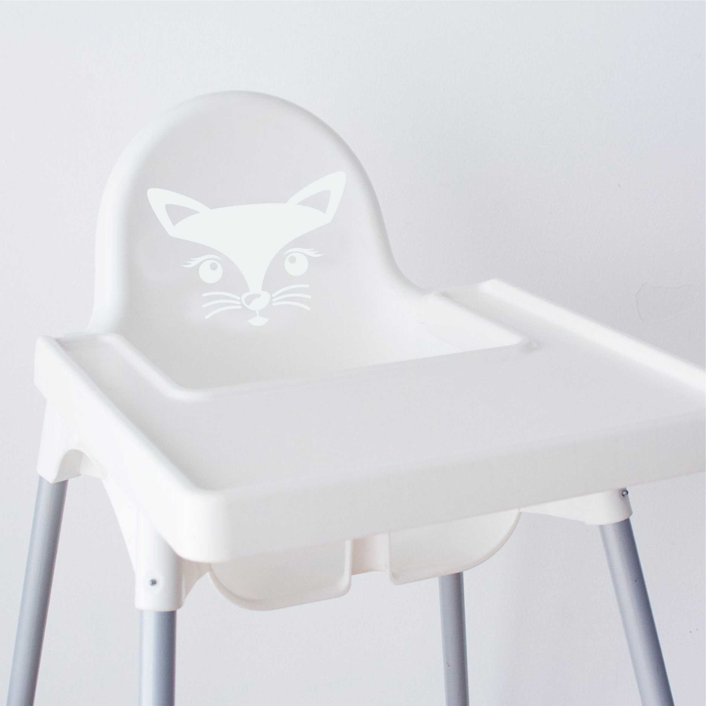 Aufkleber Sticker Katze passt für IKEA ANTILOP MAMMUT Kinderstuhl Hocker Kinder - FOTOFOL
