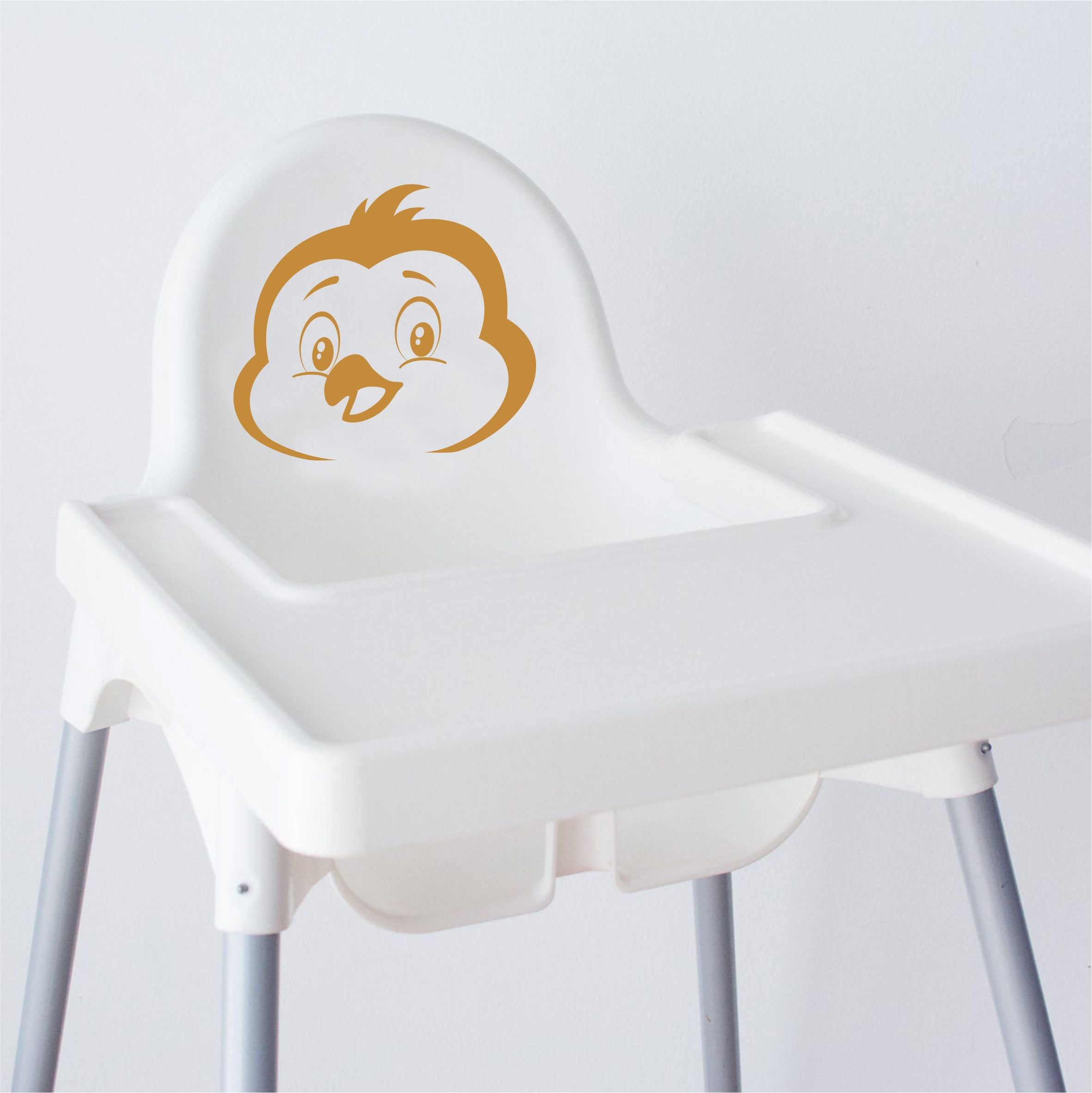 Aufkleber Sticker Pinguin passt für IKEA ANTILOP MAMMUT Kinderstuhl Hocker Kinder - FOTOFOL