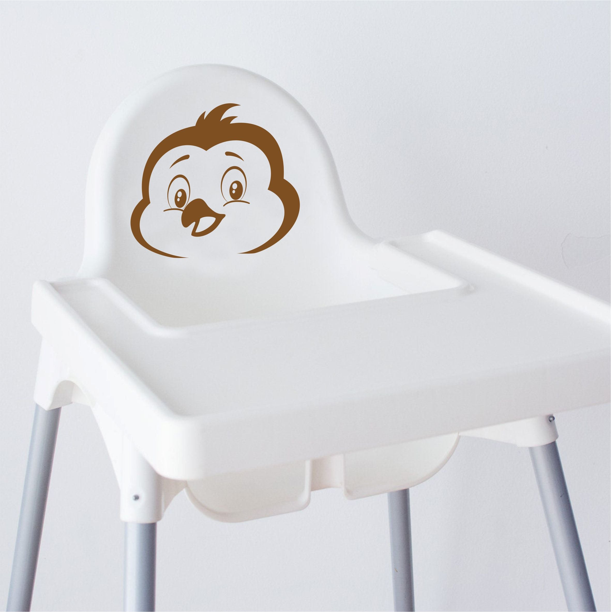 Aufkleber Sticker Pinguin passt für IKEA ANTILOP MAMMUT Kinderstuhl Hocker Kinder - FOTOFOL