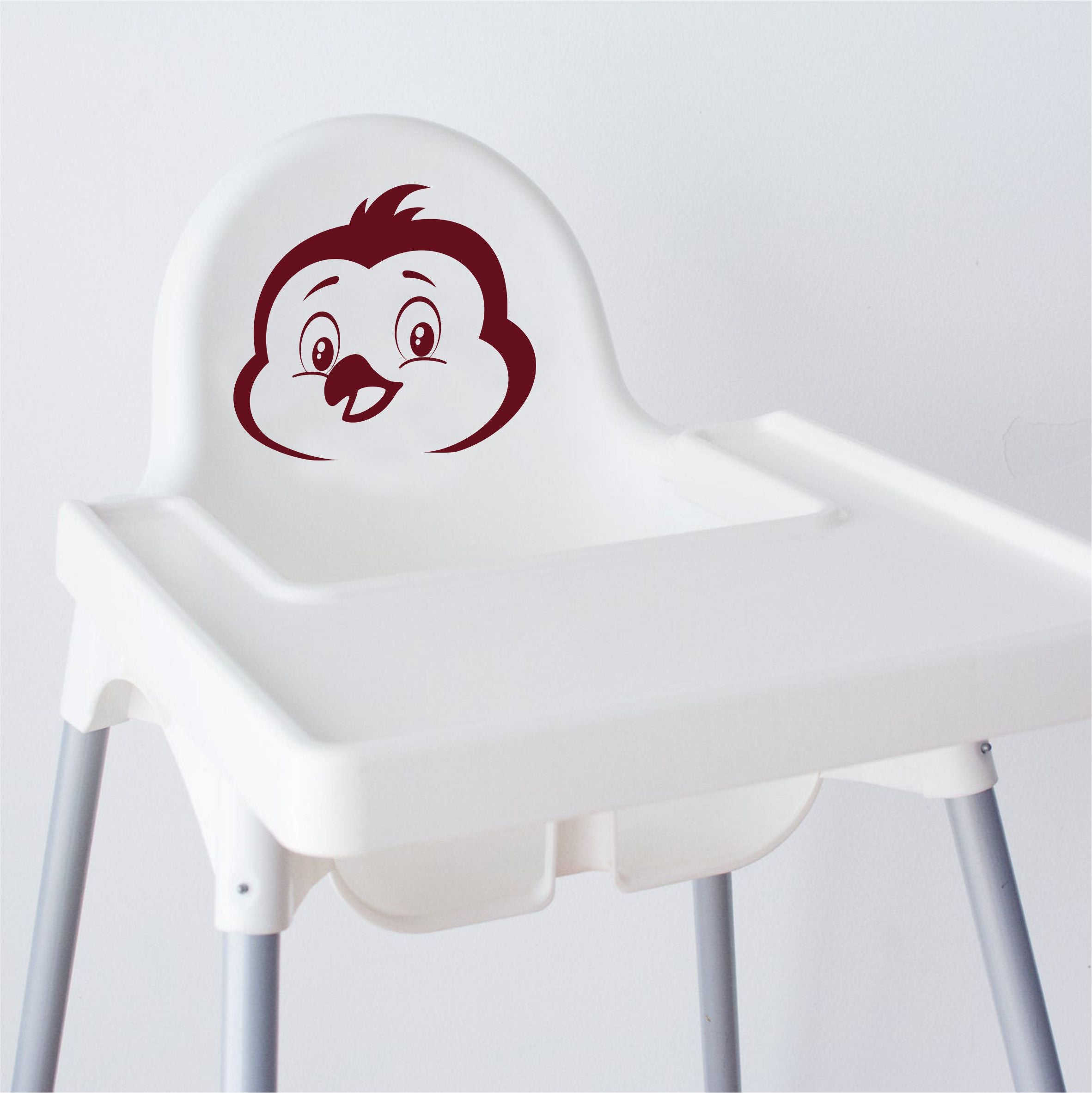 Aufkleber Sticker Pinguin passt für IKEA ANTILOP MAMMUT Kinderstuhl Hocker Kinder - FOTOFOL