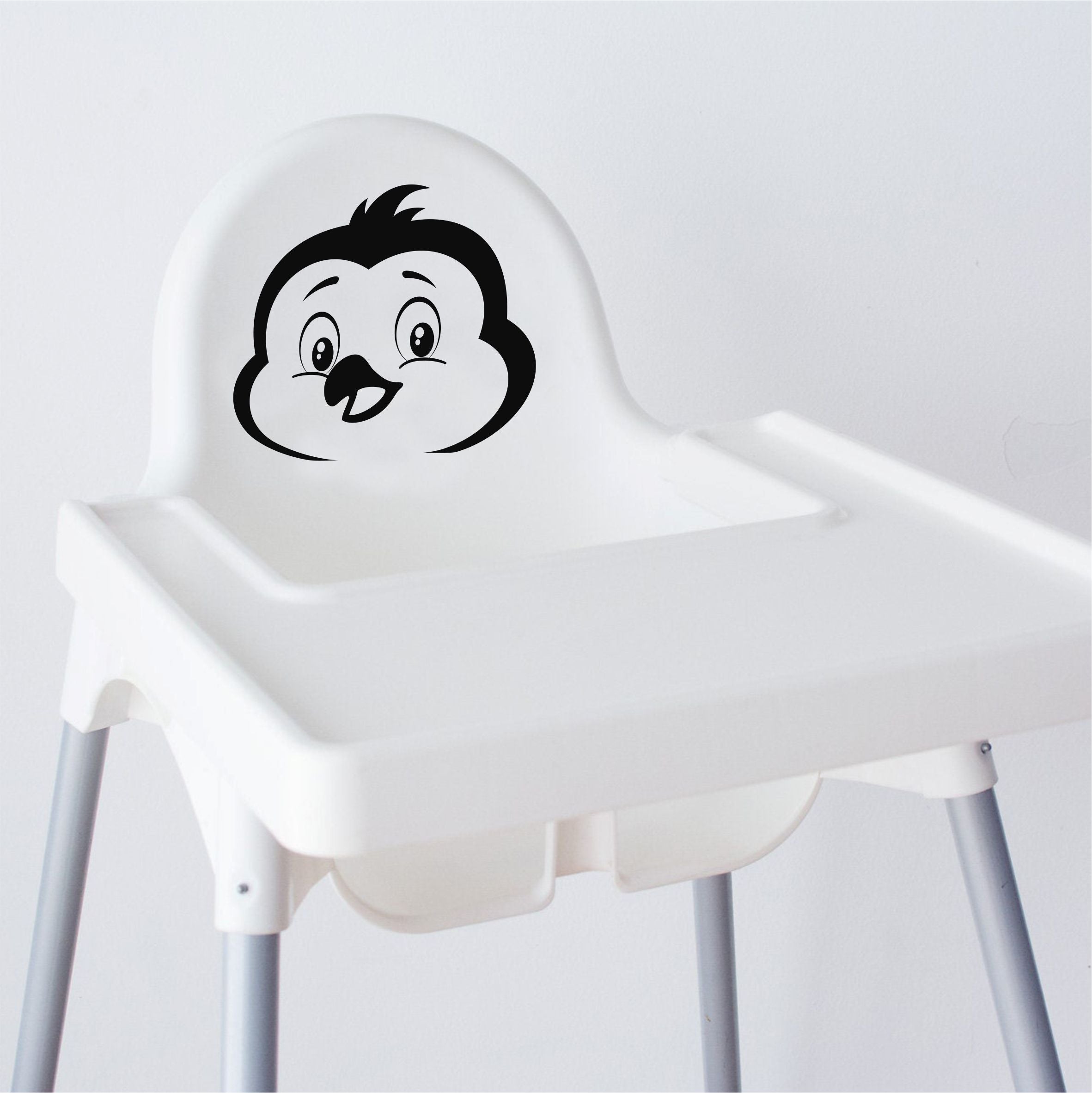Aufkleber Sticker Pinguin passt für IKEA ANTILOP MAMMUT Kinderstuhl Hocker Kinder - FOTOFOL