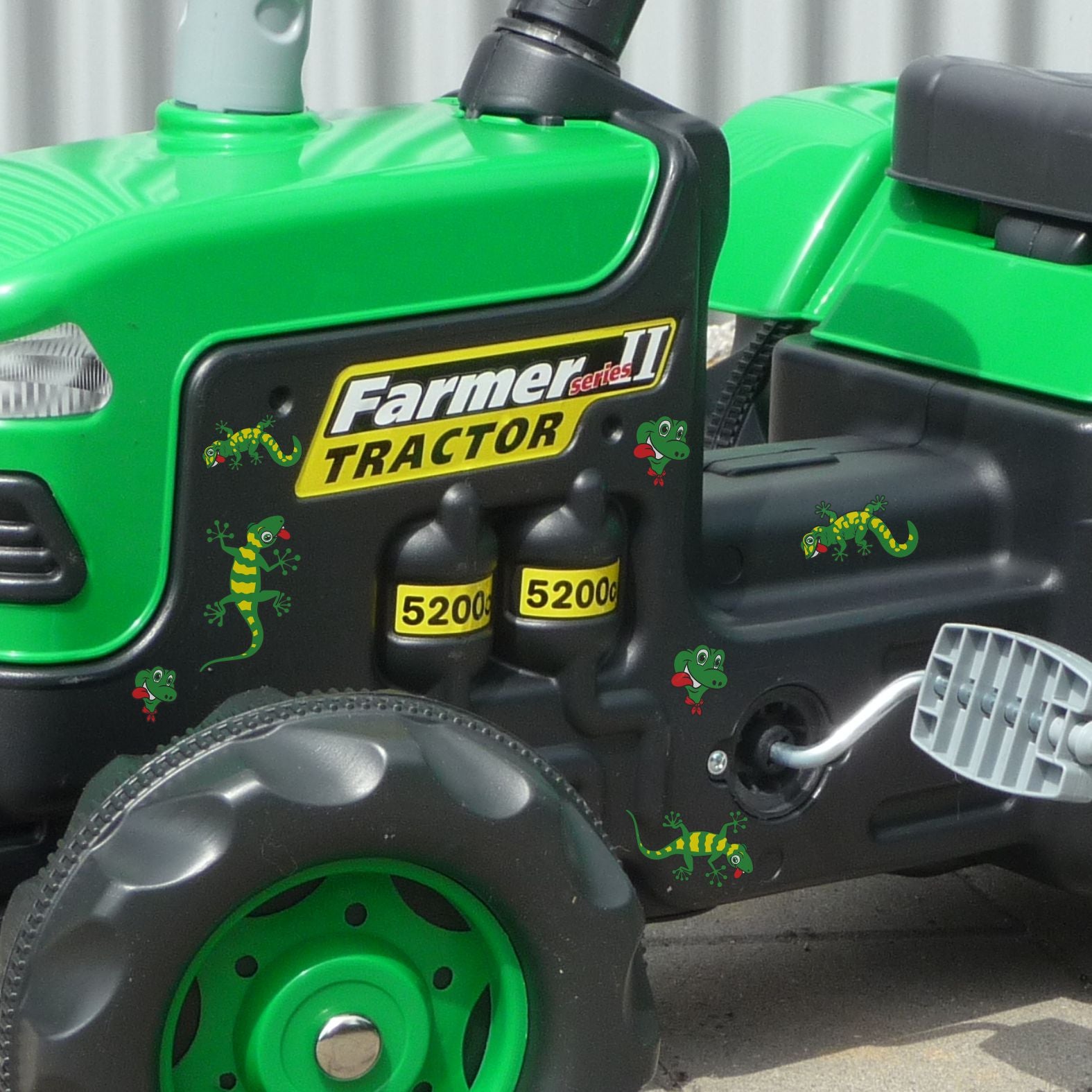 Gecko Fahrradaufkleber Set - FOTOFOL