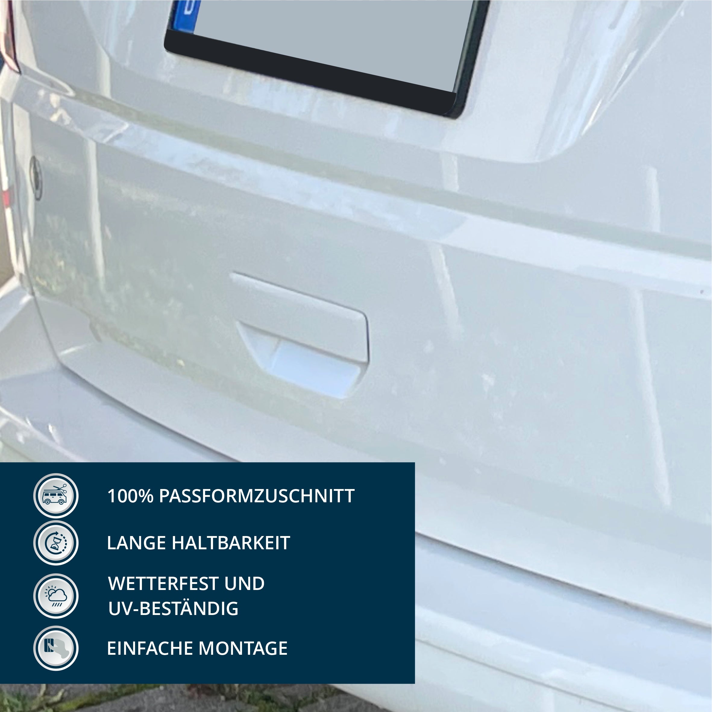 Schutzfolie Auto Heckklappe Griff passend für VW T6 T6.1 California Multivan - FOTOFOL