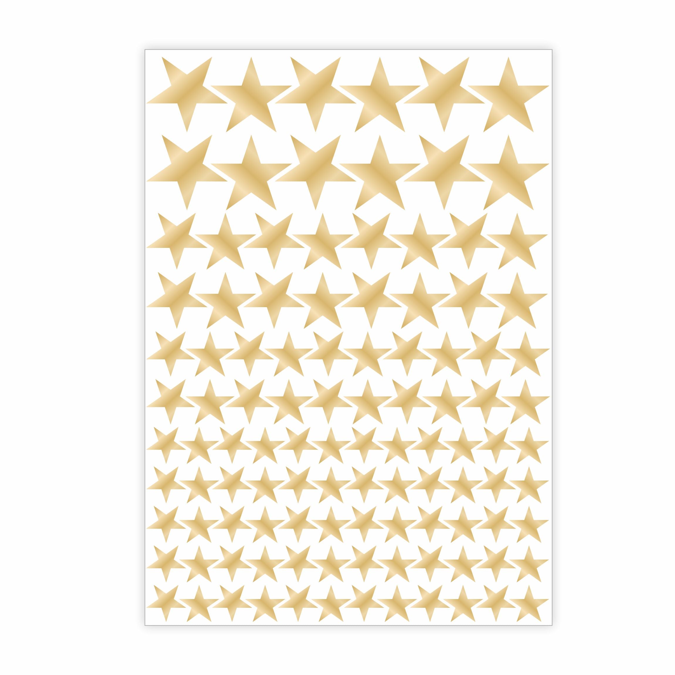 Aufkleber Sticker Sterne Fahrrad, Motorrad, Helm, Möbel, Schultüte, Trinkflasche, Skateboard - FOTOFOL