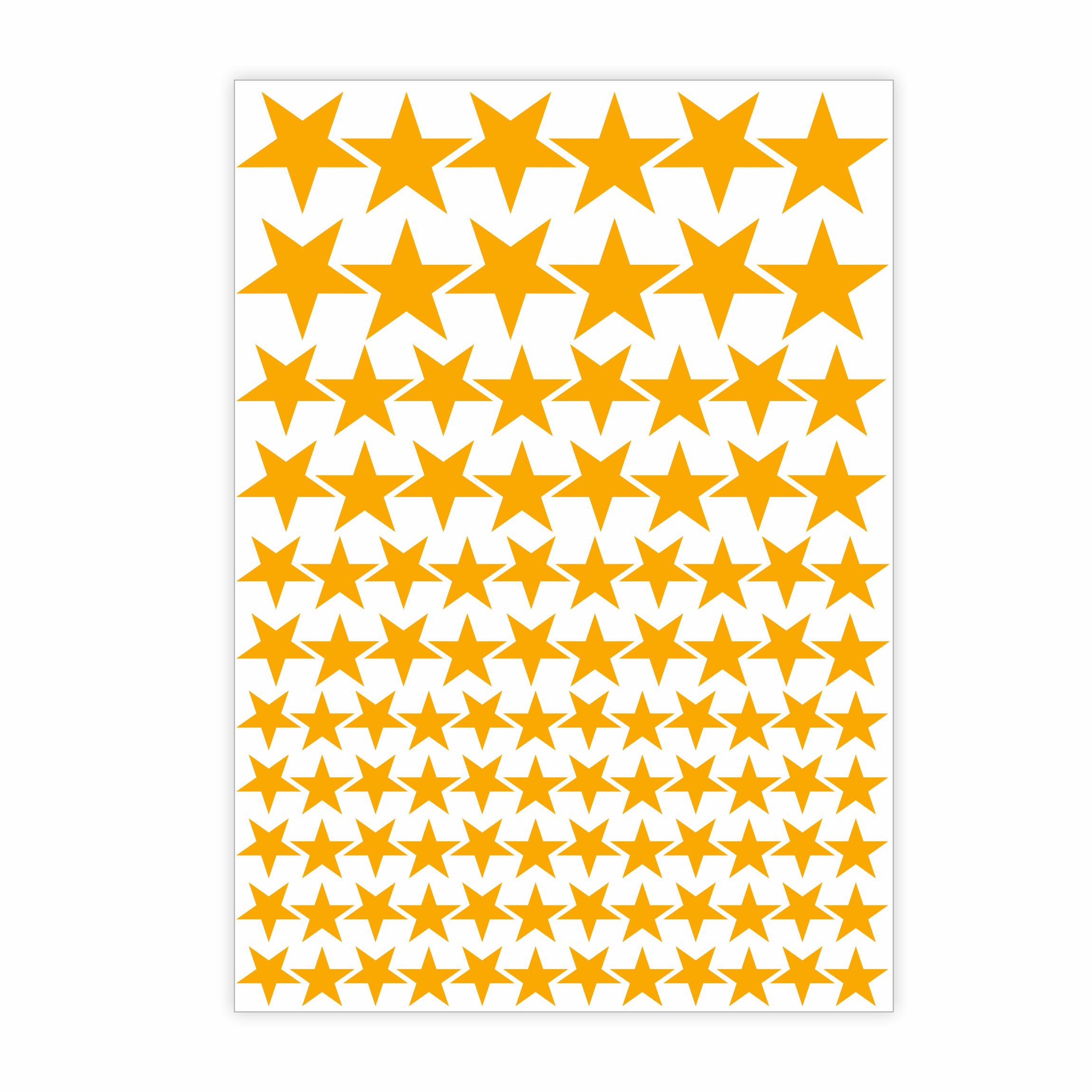 Aufkleber Sticker Sterne Fahrrad, Motorrad, Helm, Möbel, Schultüte, Trinkflasche, Skateboard - FOTOFOL