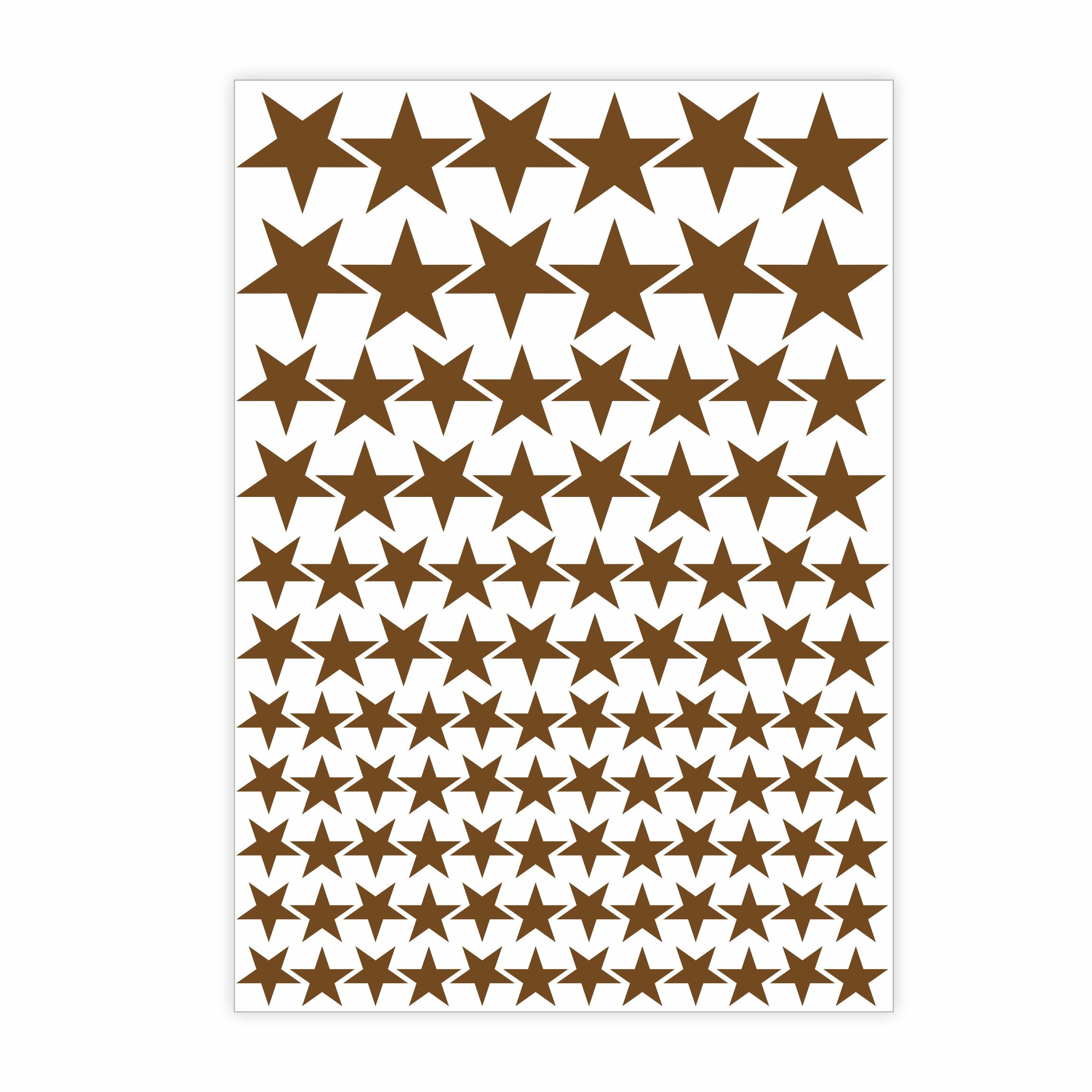 Aufkleber Sticker Sterne Fahrrad, Motorrad, Helm, Möbel, Schultüte, Trinkflasche, Skateboard - FOTOFOL