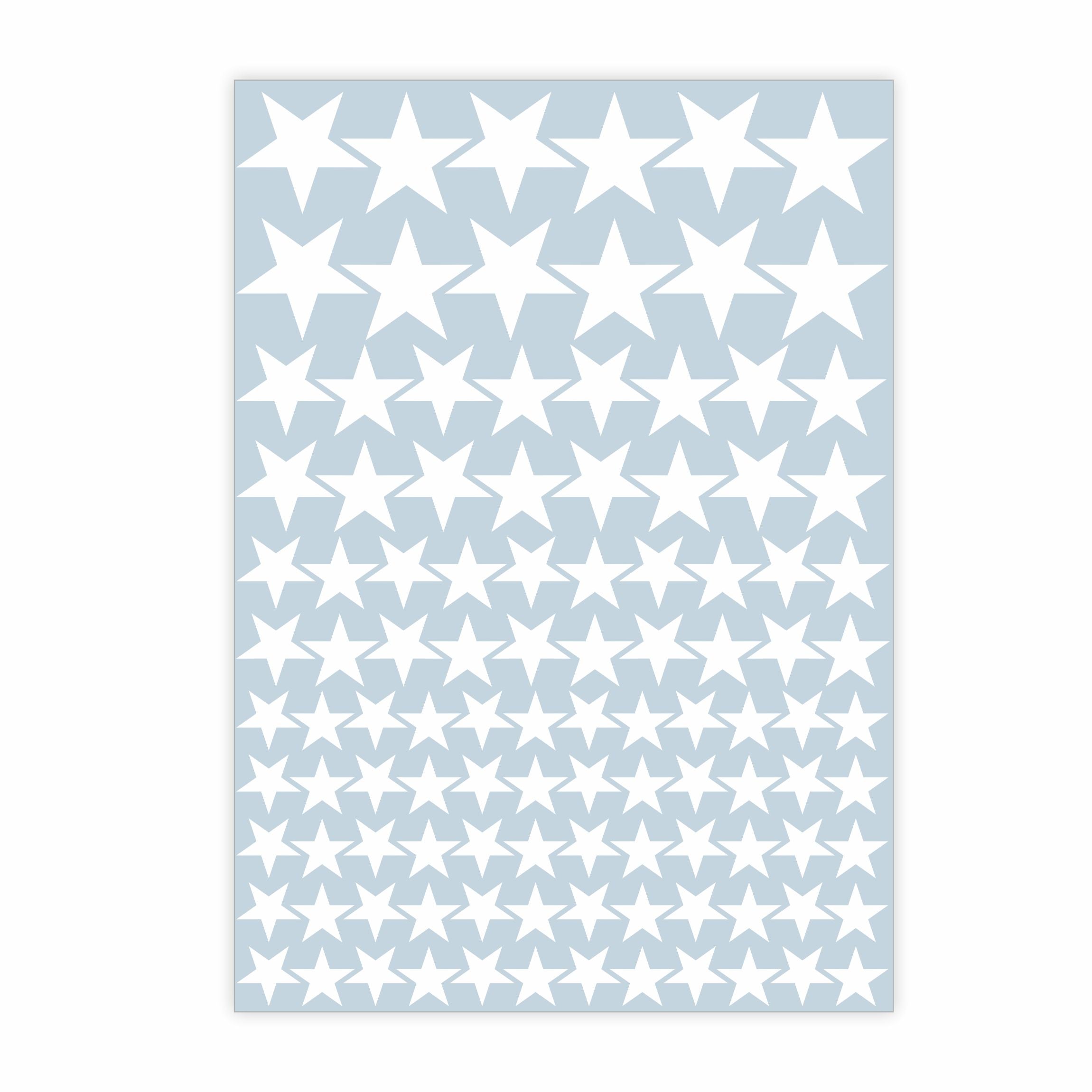 Aufkleber Sticker Sterne Fahrrad, Motorrad, Helm, Möbel, Schultüte, Trinkflasche, Skateboard - FOTOFOL