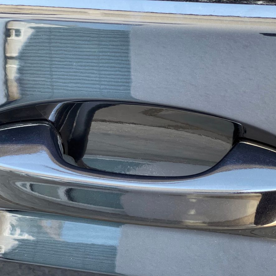 Schutzfolien Auto 4-er Set Griffmulden - Lackschutzfolien zum Schutz vor Kratzern - transparent passend für VW T7 Multivan - FOTOFOL