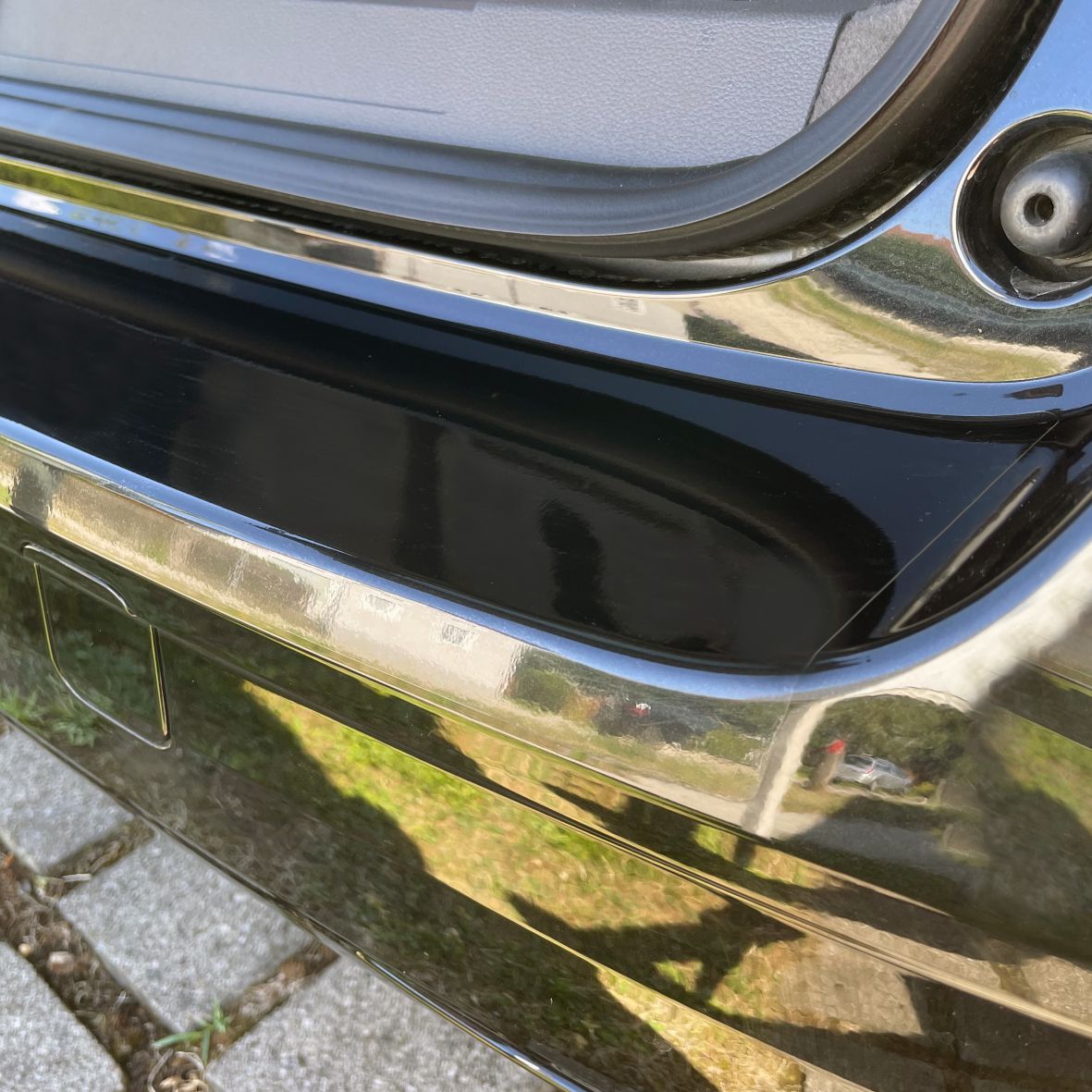 Schutzfolie Auto Ladekante / Stoßstangen Transparent passend für VW T7 Multivan - Kratzschutz, Lackschutzfolie - FOTOFOL