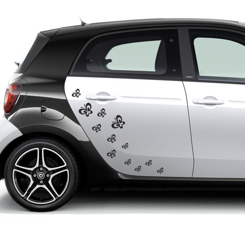 Aufkleber Set Schmetterlinge Auto Aufkleber - FOTOFOL