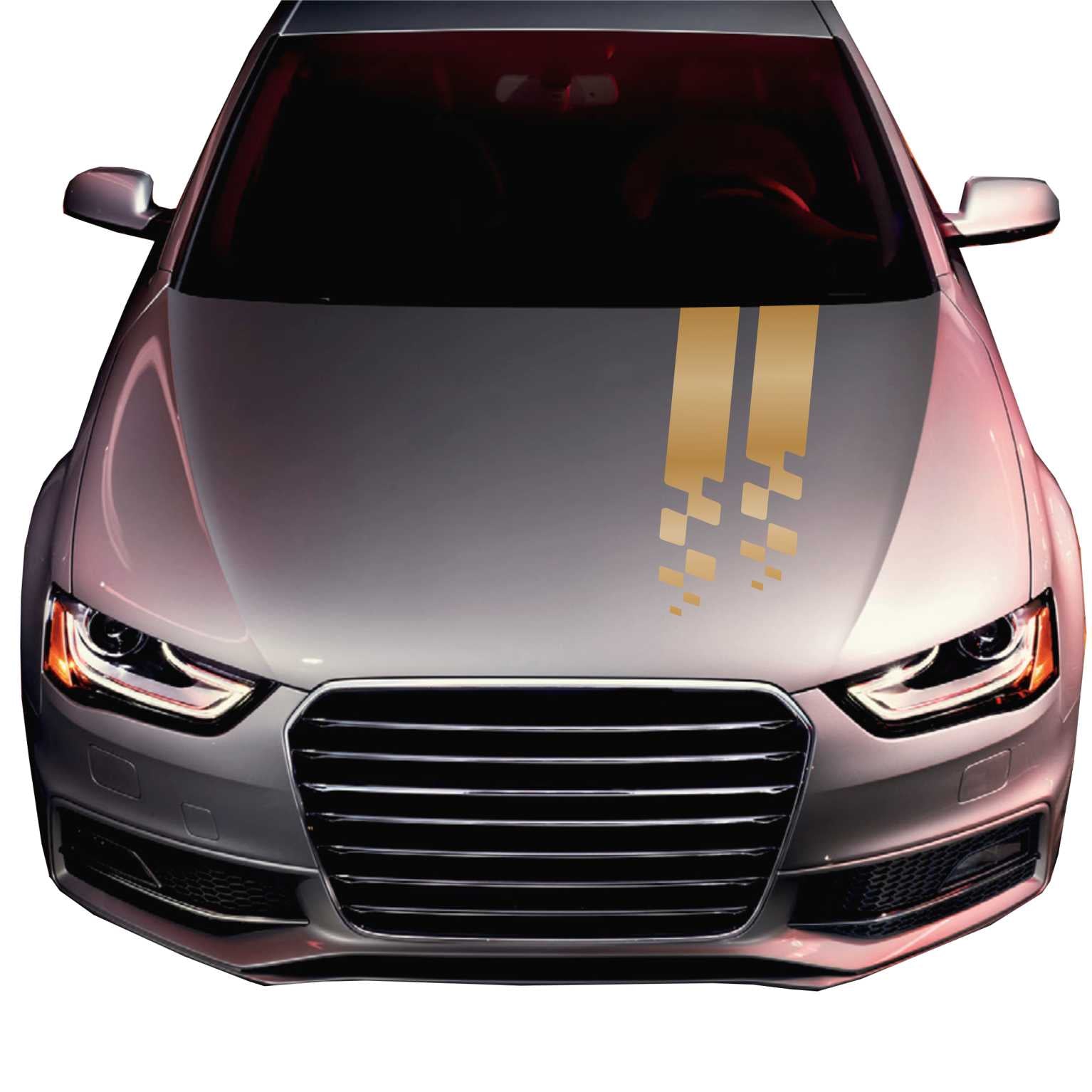 Streifen Motorhaube Auto Dekor Sticker Tuning Racing - FOTOFOL