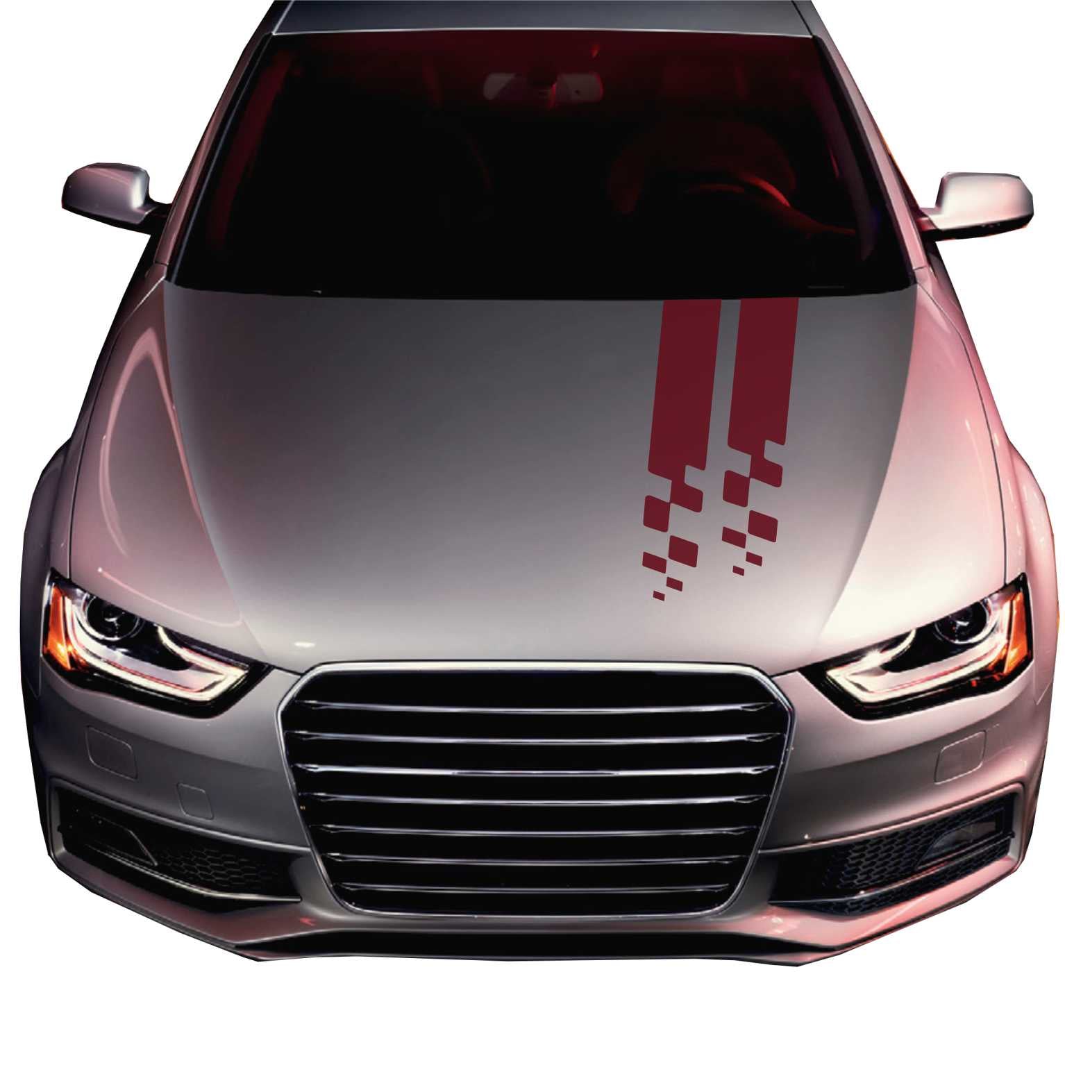 Streifen Motorhaube Auto Dekor Sticker Tuning Racing - FOTOFOL