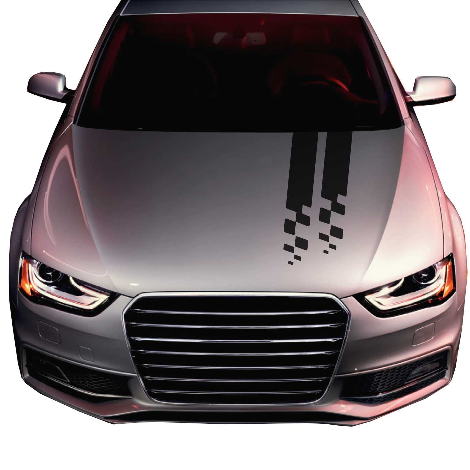 Streifen Motorhaube Auto Dekor Sticker Tuning Racing - FOTOFOL