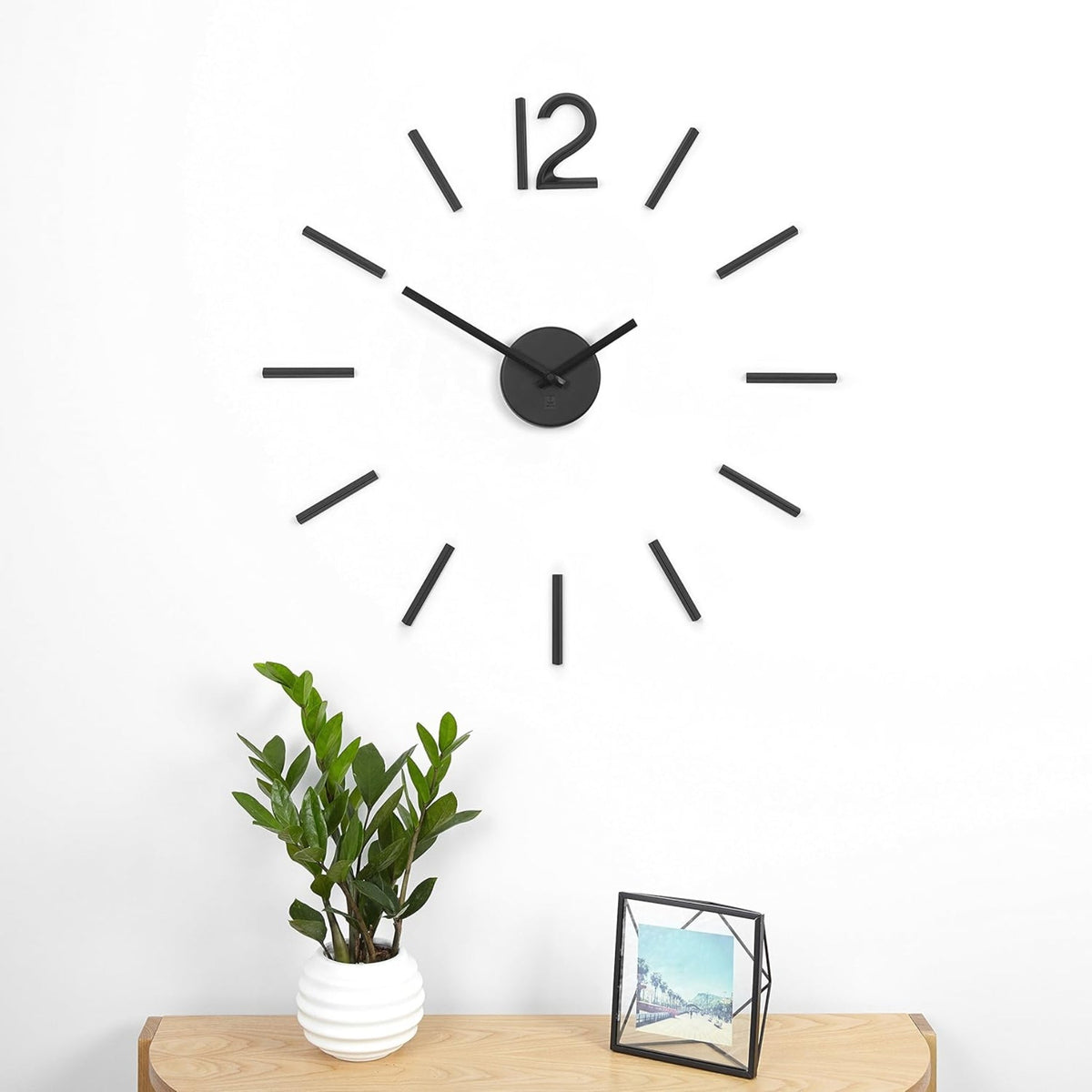 Umbra BLINK DIY Quarz Wanduhr ohne Rahmen