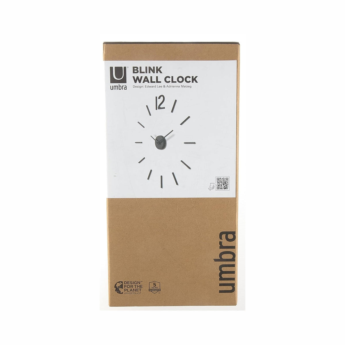 Umbra BLINK DIY Quarz Wanduhr ohne Rahmen