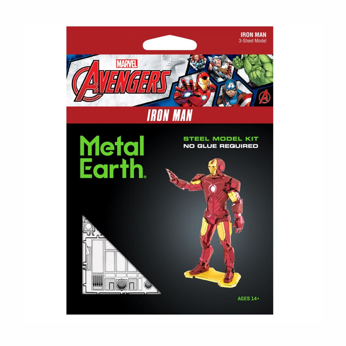 Metal Earth Marvel Avengers Iron Man 3D Modellbausatz