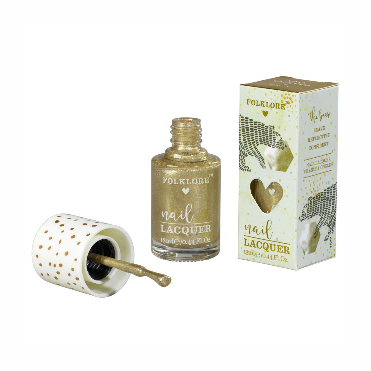 Folklore -Gold-Glitter-Nagellack