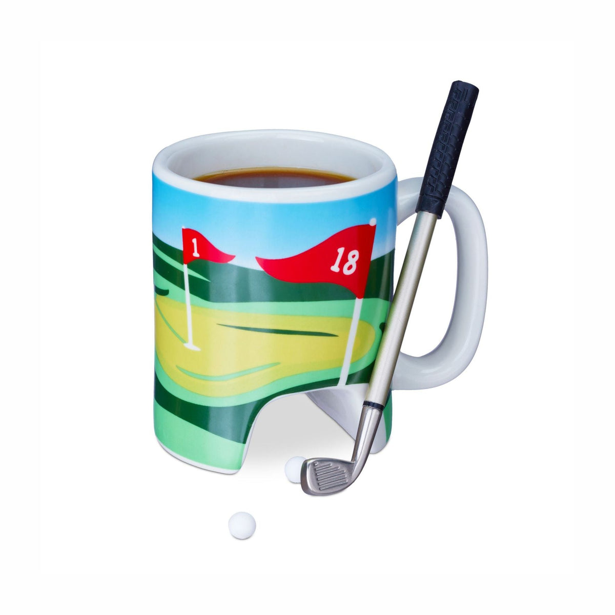 Winkee Becher Sport Kaffeebecher Golf