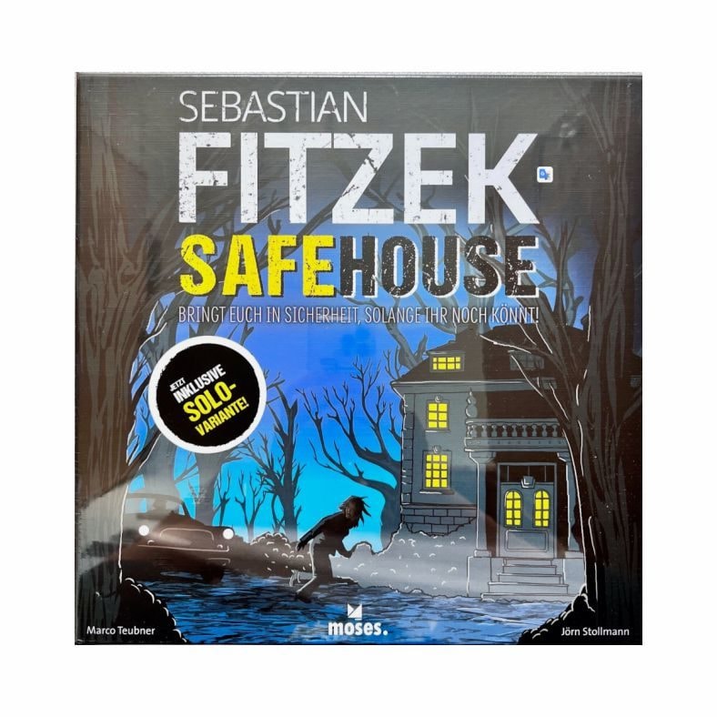 Fitzek Safehouse Moses Familienspiel Krimispiel Kooperatives Karten Rätselspiel