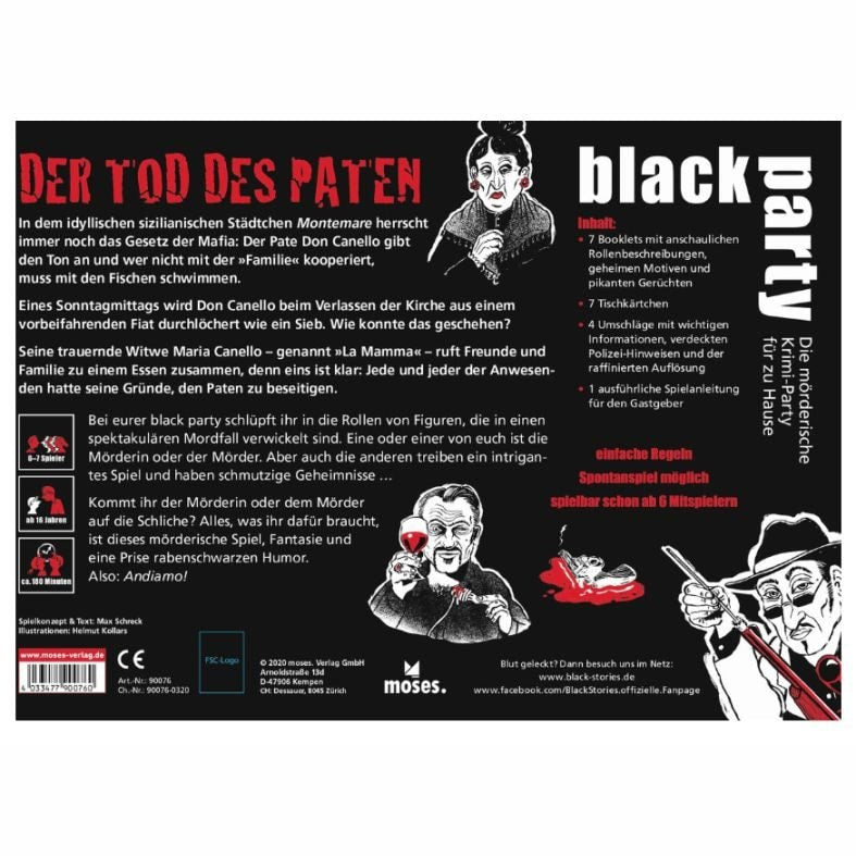 black party Der Tod des Paten
