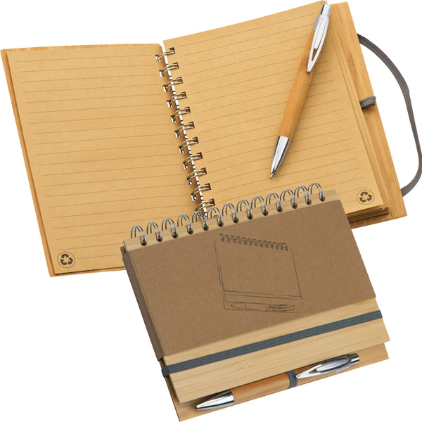 Notizbuch mit Bambuscover FRANCESCA