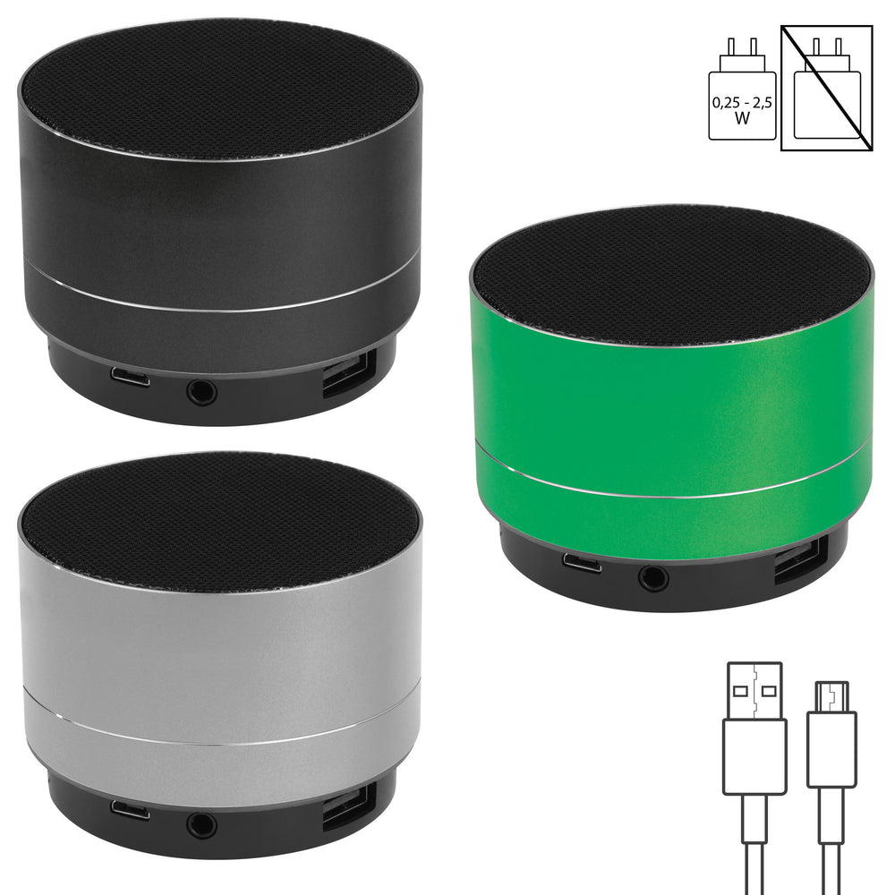 Bluetooth Lautsprecher aus Aluminium RENATE