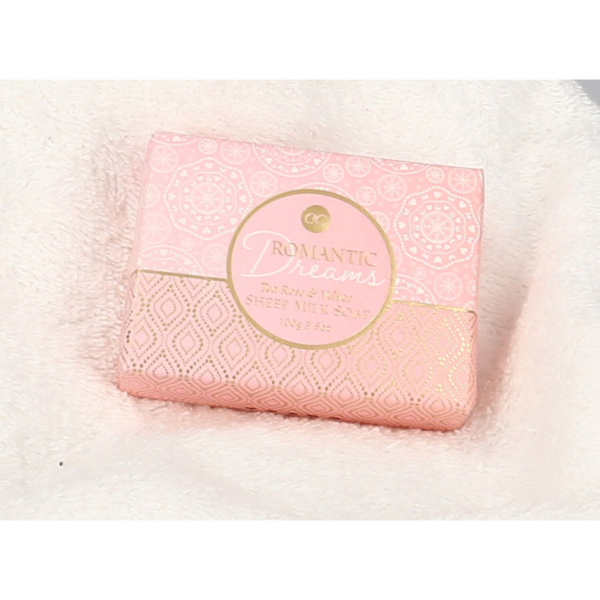 Sheep Milk Soap - Tea Rose & Velvet (Romantic Dreams)