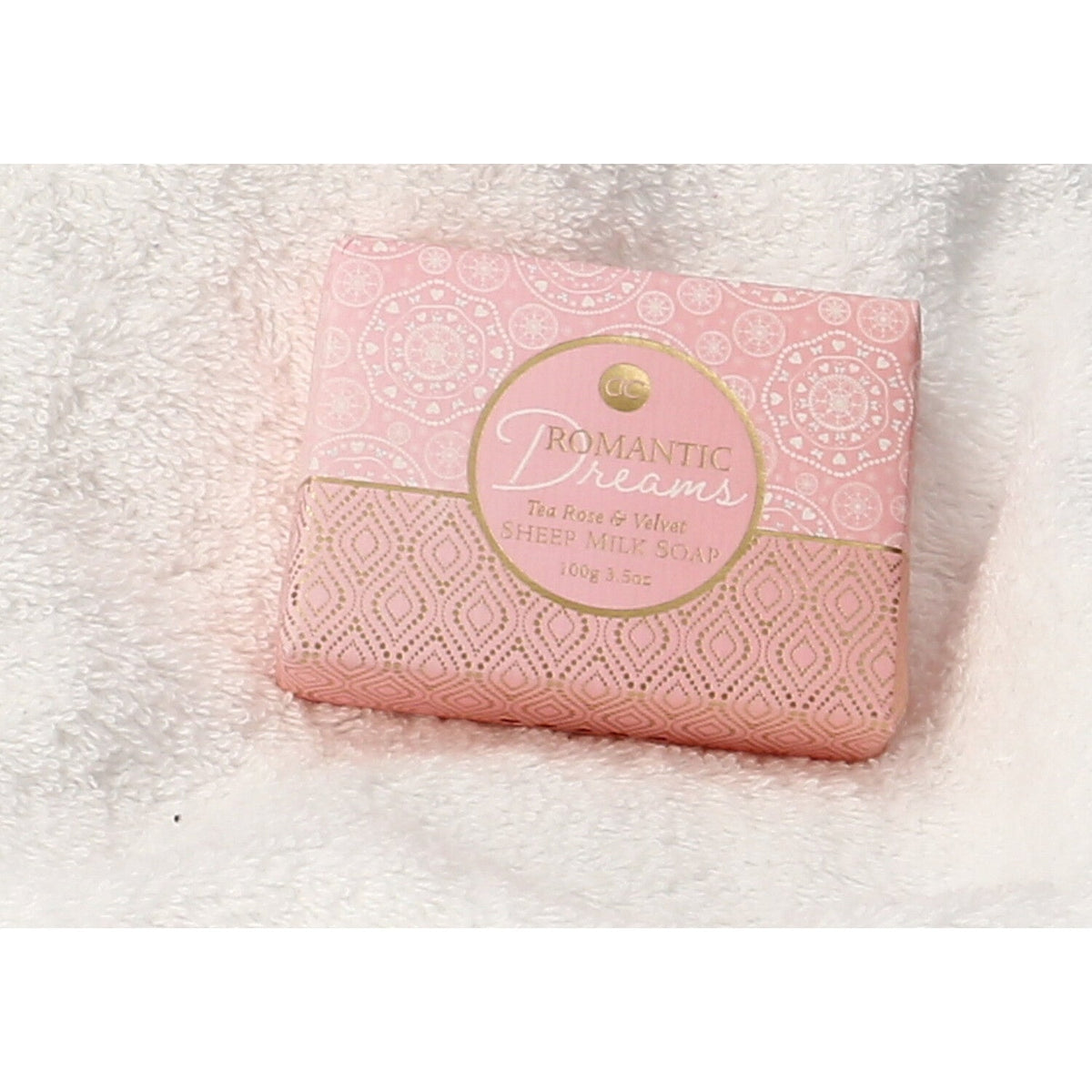 Sheep Milk Soap - Tea Rose & Velvet (Romantic Dreams)