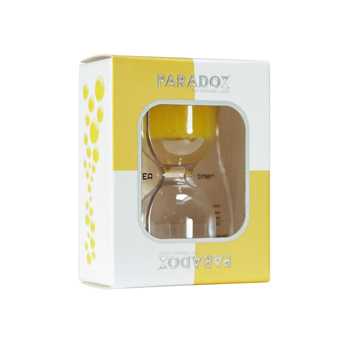 Paradox 5-Minuten-Tee-Timer / Sanduhr - gelb