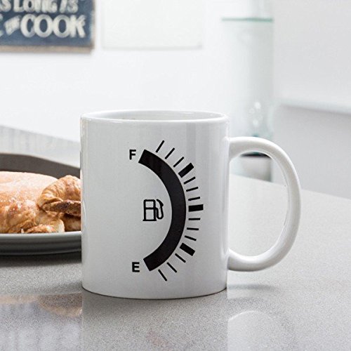 Kaffeebecher mit Tankanzeige