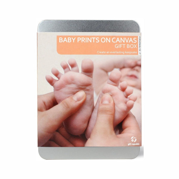 Gift Republic DIY Babyprints auf Leinwand - Set