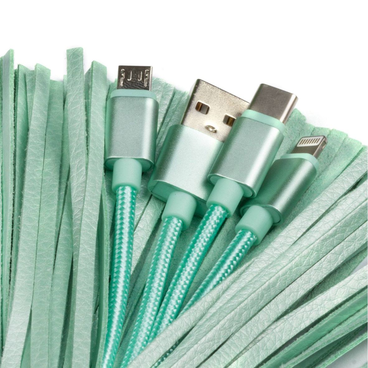 Pusheen USB Ladekabel 3in1 mit Schlüsselanhänger